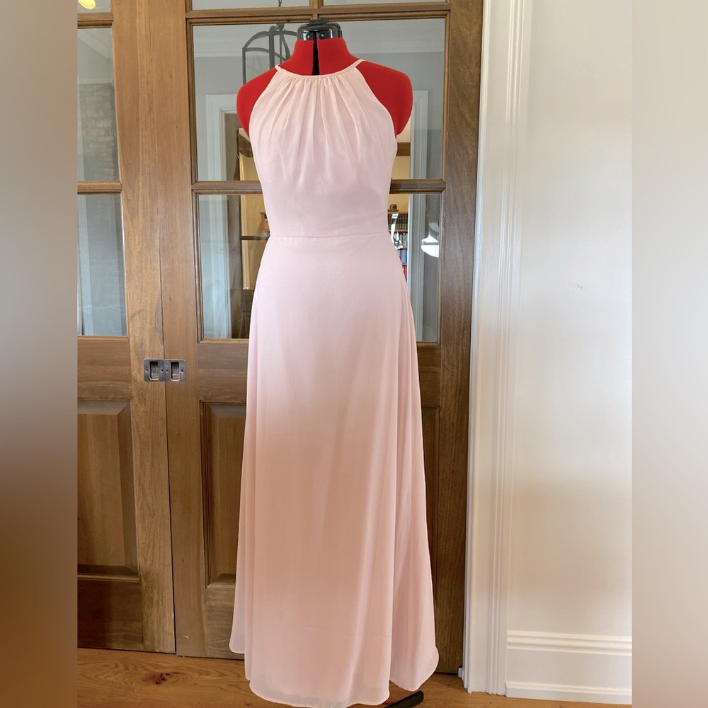 Dusty Pink Bridal Dress
